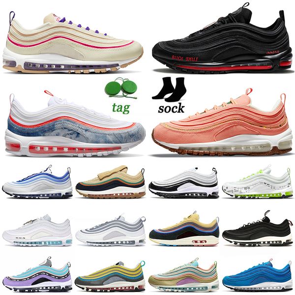 sports 97s mens women running shoes sean wotherspoon triple white black mschf x inri jesus satan sail washed denim cork golf nrg trainers sp, White;red
sports 97s mens women running shoes sean wotherspoon triple white black mschf x inri jesus satan sail washed denim cork golf nrg trainers sp, White;red
