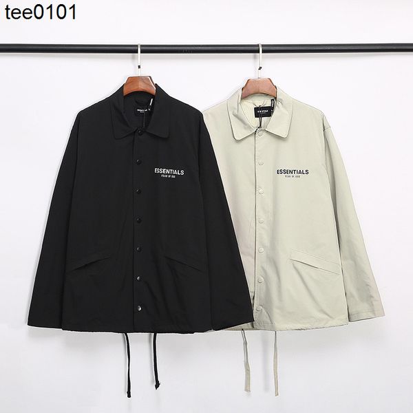 gary dept gaojiechao brand fog double line 3m reflective letter coach jacket windbreaker coat, Black;brown
gary dept gaojiechao brand fog double line 3m reflective letter coach jacket windbreaker coat, Black;brown