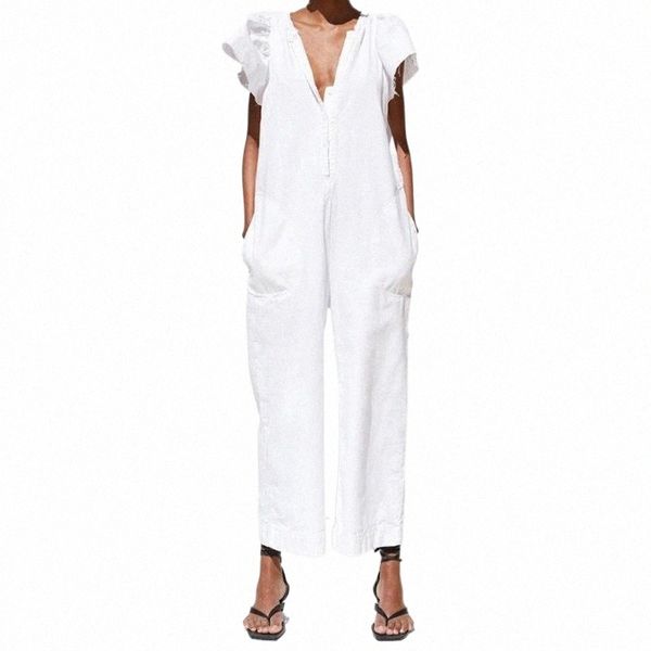 women's jumpsuits & rompers women's jumpsuits & rompers muqgew fashion womens jumpsuit white v-neck short flare sleeve buttons cot, Black;white
women's jumpsuits & rompers women's jumpsuits & rompers muqgew fashion womens jumpsuit white v-neck short flare sleeve buttons cot, Black;white