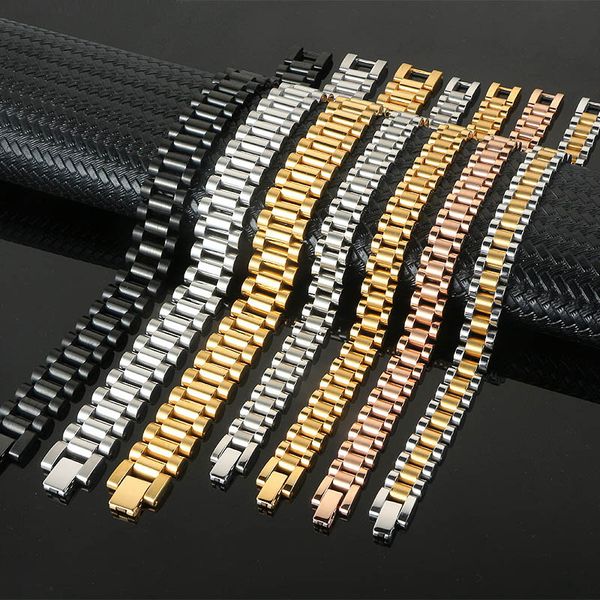 punk watchband chain bracelets 316l stainless steel ip plated men women accessories hiphop watch bracelet ins jewelry wristbands chains 10mm, Black
punk watchband chain bracelets 316l stainless steel ip plated men women accessories hiphop watch bracelet ins jewelry wristbands chains 10mm, Black
