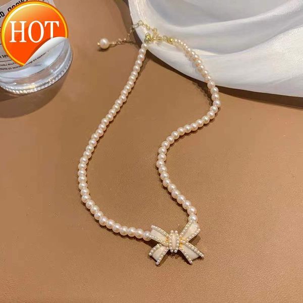 pearl necklace female korean temperament short collarbone chain bow neck net red french bridal accsori factory direct sale, Black
pearl necklace female korean temperament short collarbone chain bow neck net red french bridal accsori factory direct sale, Black