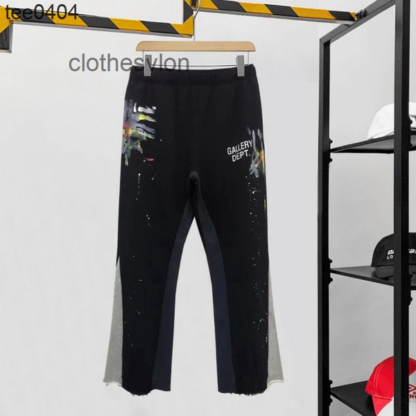mens sweatpants pants 2022 gallerydept street fashion gd color painted couple wide loose leisure horn leg guard, Black
mens sweatpants pants 2022 gallerydept street fashion gd color painted couple wide loose leisure horn leg guard, Black