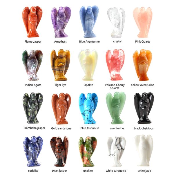 stone beautif carved crystal figurine angel reiki healing statue 1 6 pocket guardian mixed materials of angels drop delivery bdegarden am5sk, Black
stone beautif carved crystal figurine angel reiki healing statue 1 6 pocket guardian mixed materials of angels drop delivery bdegarden am5sk, Black