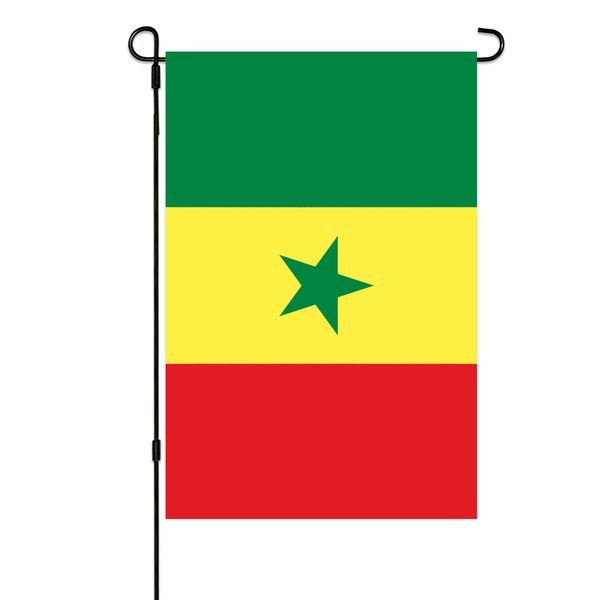 senegal garden flags 30x45cm vertical double sided outdoor welcome banner for yard outdoor decor
senegal garden flags 30x45cm vertical double sided outdoor welcome banner for yard outdoor decor