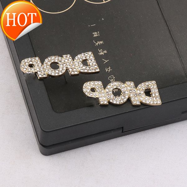 dijia new fashion earrings with diamond letters female personality stars the same style of minority factory direct sale, Golden
dijia new fashion earrings with diamond letters female personality stars the same style of minority factory direct sale, Golden
