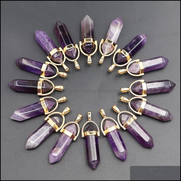 charms natural stone amethyst hexagon prism shape gold charms pendants for healing crystals stones jewelry making drop d dhseller2010 dhgdb, Bronze;silver
charms natural stone amethyst hexagon prism shape gold charms pendants for healing crystals stones jewelry making drop d dhseller2010 dhgdb, Bronze;silver