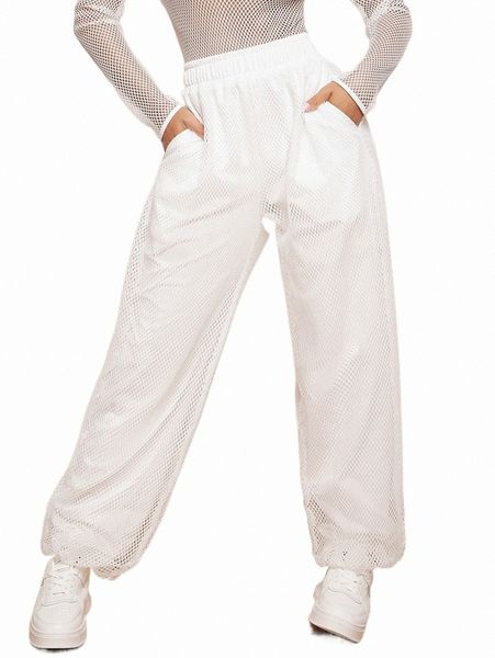 women's pants & capris sxy elastic waist slant pocket contrast fishnet sweatpants c0za#, Black;white
women's pants & capris sxy elastic waist slant pocket contrast fishnet sweatpants c0za#, Black;white