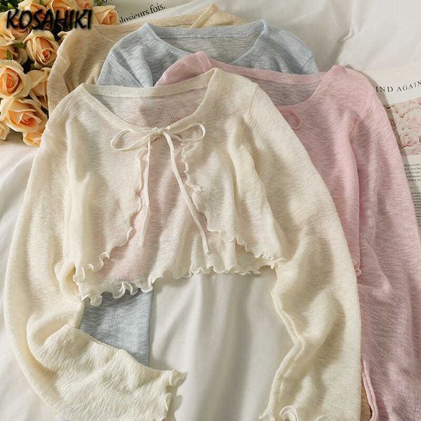 women's knits tees kosahiki women thin coat casual bow summer sun protection clothes female cardigan shirt lolita covers blouse woman, White
women's knits tees kosahiki women thin coat casual bow summer sun protection clothes female cardigan shirt lolita covers blouse woman, White