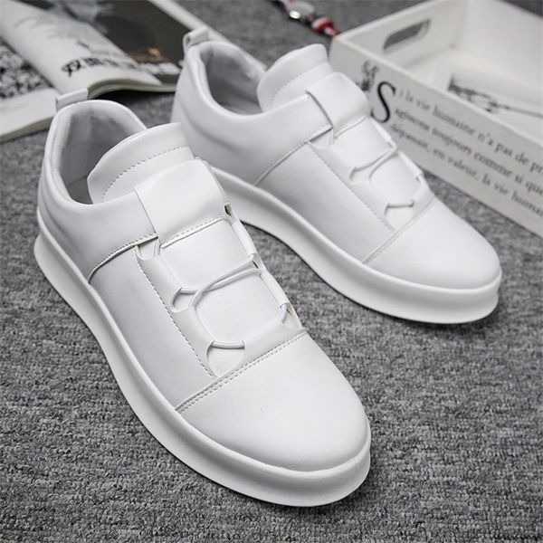 dress shoes brand men leather casual slip on loafers white men's platform fashion leisure driving soft moccasins 220907, Black
dress shoes brand men leather casual slip on loafers white men's platform fashion leisure driving soft moccasins 220907, Black