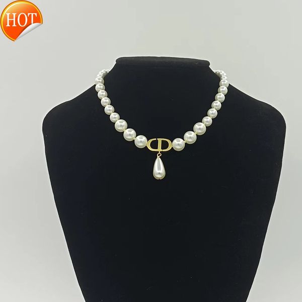 d family di new necklace high-end cd letter pearl bracelet brass material fashion temperament jewelry batch factory direct sale, Black
d family di new necklace high-end cd letter pearl bracelet brass material fashion temperament jewelry batch factory direct sale, Black