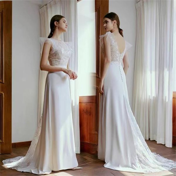 mermaid wedding dress handmade beaded satin lotus leaf sleeves wrap hip fishtail light skirt ld8008, White
mermaid wedding dress handmade beaded satin lotus leaf sleeves wrap hip fishtail light skirt ld8008, White