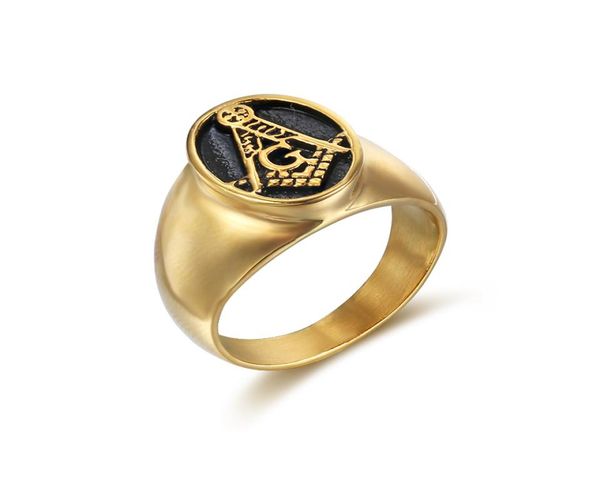 simple style 316l stainless steel masonic mason gold color punk rock hip ho, Golden;silver
simple style 316l stainless steel masonic mason gold color punk rock hip ho, Golden;silver