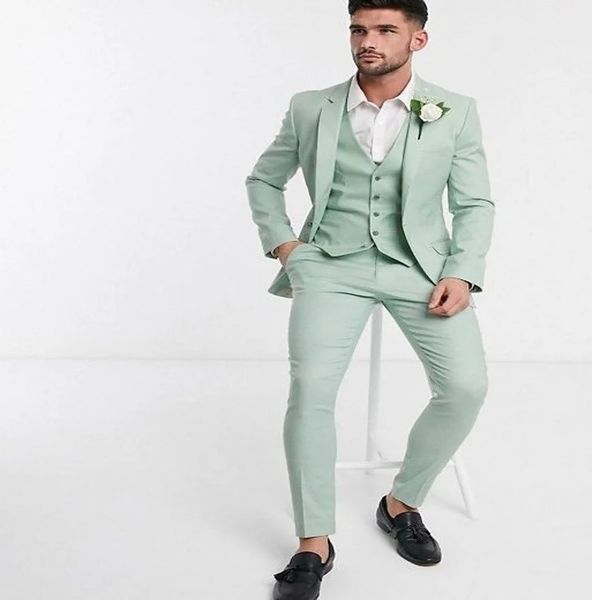 fit mint green wedding tuxedos 2022 men suit for beach wedding boho three piece coat pant vest satin formal groomsmen suits evening cocktail, Black;gray
fit mint green wedding tuxedos 2022 men suit for beach wedding boho three piece coat pant vest satin formal groomsmen suits evening cocktail, Black;gray