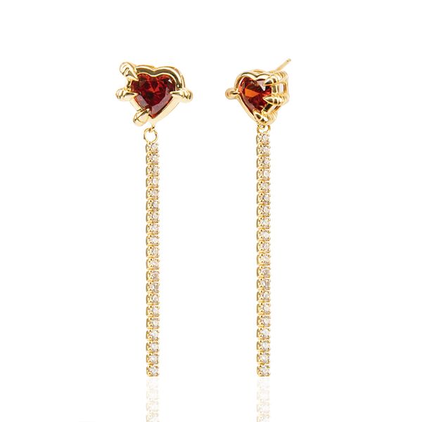 fashion dangles elegant animal paw inlaid with ruby heart earrings for women s925 sterling silver gold plated girls high jewelry
fashion dangles elegant animal paw inlaid with ruby heart earrings for women s925 sterling silver gold plated girls high jewelry