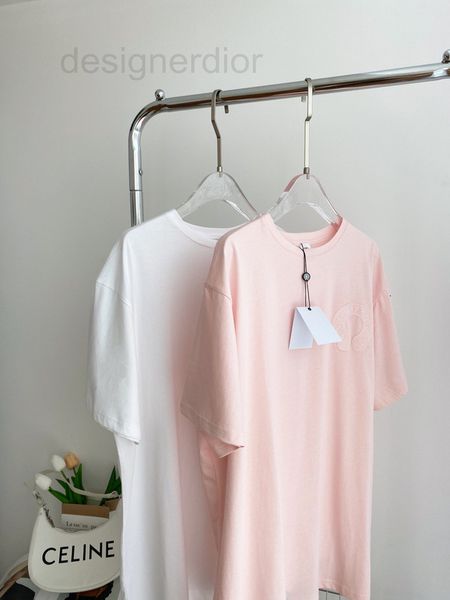 women's t-shirt designer short sleeve t-shirt heavy industry pasted cloth embroidered horseshoe flower technology loose version can be, White
women's t-shirt designer short sleeve t-shirt heavy industry pasted cloth embroidered horseshoe flower technology loose version can be, White