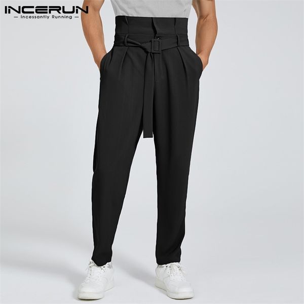 men's pants incerun american style fashion men pantalons casual streetwear trousers male lace-up big pocket cargo long pants s-5xl 2209, Black
men's pants incerun american style fashion men pantalons casual streetwear trousers male lace-up big pocket cargo long pants s-5xl 2209, Black