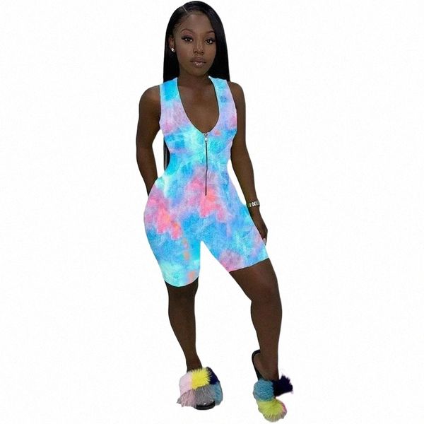women's jumpsuits & rompers zipper up plus size rompers womens jumpsuit high waist sleeveless bodycon bodysuit summer tie dyeing print, Black;white
women's jumpsuits & rompers zipper up plus size rompers womens jumpsuit high waist sleeveless bodycon bodysuit summer tie dyeing print, Black;white