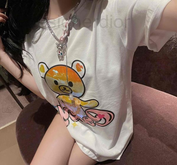 women's t-shirt designer 22ss laser bear candy t with necklace black / white g89y
women's t-shirt designer 22ss laser bear candy t with necklace black / white g89y
