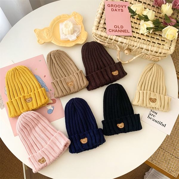 caps hats soft warm knitted hats for toddler children bear embroidery kids boys girls autumn winter 220907, Yellow
caps hats soft warm knitted hats for toddler children bear embroidery kids boys girls autumn winter 220907, Yellow