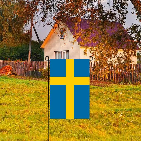sweden garden flags 30x45cm vertical double sided outdoor welcome banner for yard outdoor decor
sweden garden flags 30x45cm vertical double sided outdoor welcome banner for yard outdoor decor