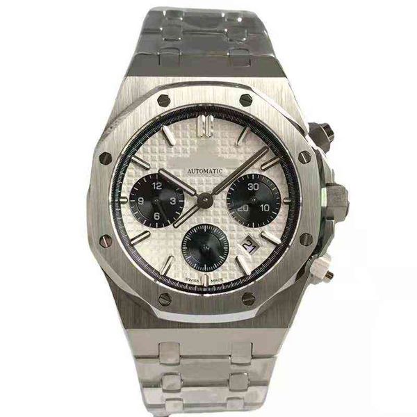 oak 26331 chronograph fully automatic mechanical watch refined steel super luminous waterproof, Slivery;brown
oak 26331 chronograph fully automatic mechanical watch refined steel super luminous waterproof, Slivery;brown