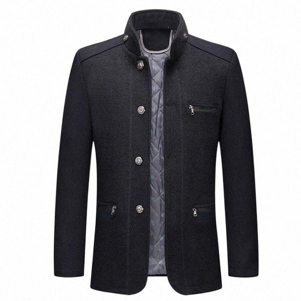 men's wool & blends men's wool & blends autumn winter business woolen coat plus cotton thick jacket men warm overcoat1 13rj#, Black
men's wool & blends men's wool & blends autumn winter business woolen coat plus cotton thick jacket men warm overcoat1 13rj#, Black