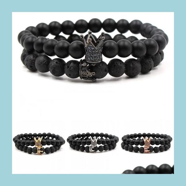 charm bracelets natural black stone crown bracelets set for women men 8mm yoga beads healing energy bracelet bangle hand dhseller2010 dh32n, Golden;silver
charm bracelets natural black stone crown bracelets set for women men 8mm yoga beads healing energy bracelet bangle hand dhseller2010 dh32n, Golden;silver