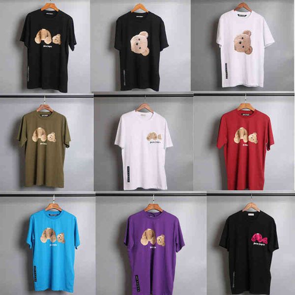 t shirts mens palmes angles trendy classic shirts decapitated bear short sleeve summer couple casual fashion oversize high street shirt, White;black
t shirts mens palmes angles trendy classic shirts decapitated bear short sleeve summer couple casual fashion oversize high street shirt, White;black