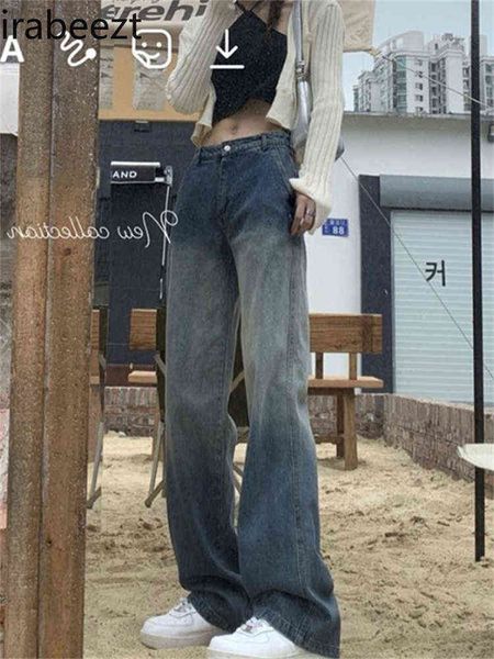 women's jeans irabeezt american vintage jeans women high street straight trousers spring 2022 new korean fashion hip-hop loose wide-leg, Blue
women's jeans irabeezt american vintage jeans women high street straight trousers spring 2022 new korean fashion hip-hop loose wide-leg, Blue