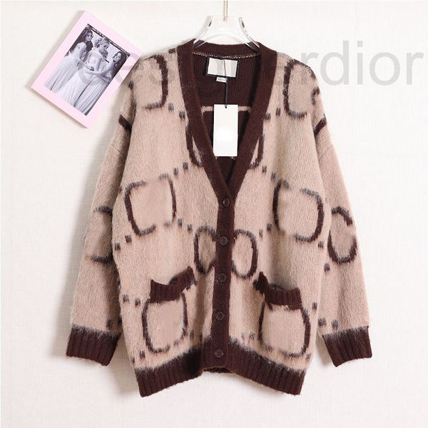 women's knits & tees designer 21 autumn and winter new product yang mi zhou yangqing wear the same double-sided v-neck loose lazy cardi, White
women's knits & tees designer 21 autumn and winter new product yang mi zhou yangqing wear the same double-sided v-neck loose lazy cardi, White