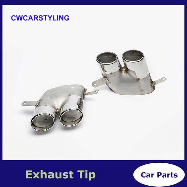 1 pair 4 out muffler tip stainless steel black car exhaust pipe for audi a6 a7 s line up s6 s7 exhaust system
1 pair 4 out muffler tip stainless steel black car exhaust pipe for audi a6 a7 s line up s6 s7 exhaust system