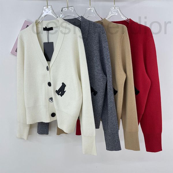 women's knits & tees designer autumn new v-neck long sleeve single breasted letter wool sweater cardigan women's college style loo, White
women's knits & tees designer autumn new v-neck long sleeve single breasted letter wool sweater cardigan women's college style loo, White