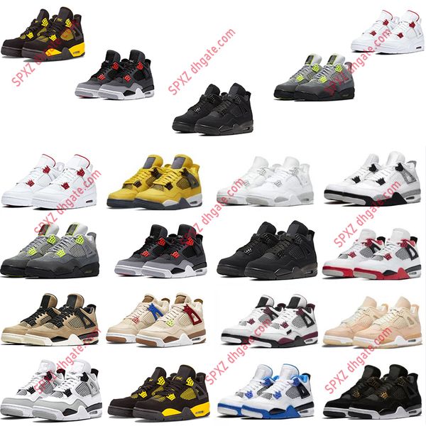 men women 4s basketball shoes sneakers sail midnight navy patent starfish unc oreo bred cool grey military black cat shimmer dark mocha
men women 4s basketball shoes sneakers sail midnight navy patent starfish unc oreo bred cool grey military black cat shimmer dark mocha