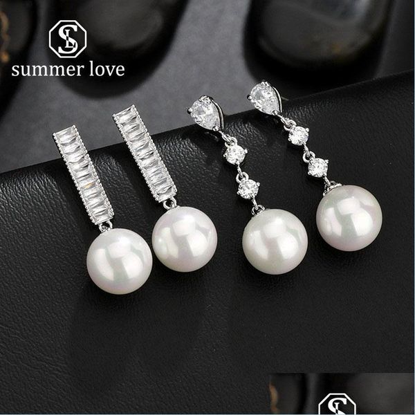 dangle chandelier fashion linear copper inlay cubic zirconia big pearl dangle earrings platinum plated teardrop wedding elegant for dhuh0, Silver
dangle chandelier fashion linear copper inlay cubic zirconia big pearl dangle earrings platinum plated teardrop wedding elegant for dhuh0, Silver
