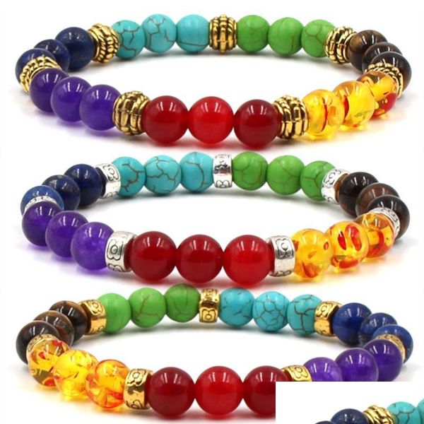 charm bracelets natural stones bracelets 7 chakra 8mm yoga beads bangle men women reiki healing ncing bracelet for coupl dhseller2010 dh9xi, Golden;silver
charm bracelets natural stones bracelets 7 chakra 8mm yoga beads bangle men women reiki healing ncing bracelet for coupl dhseller2010 dh9xi, Golden;silver