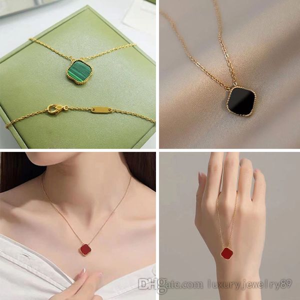 fashion four-leaf clover luxury necklace for womens designer jewelry for women gold designers necklaces valentine's christmas engagemen, Silver
fashion four-leaf clover luxury necklace for womens designer jewelry for women gold designers necklaces valentine's christmas engagemen, Silver