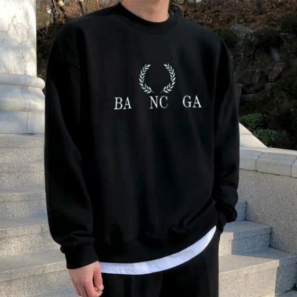 fashion designer autumn winter new balancigas hoodie classic trendy brand bb ears of wheat lettering print solid color loose for men and wom, Black
fashion designer autumn winter new balancigas hoodie classic trendy brand bb ears of wheat lettering print solid color loose for men and wom, Black