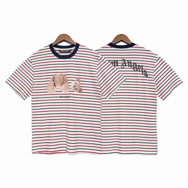 t shirts mens palmes angles trendy classic shirts decapitated bear cub print stripe short sleeve casual fashion oversize high street shirt, White;black
t shirts mens palmes angles trendy classic shirts decapitated bear cub print stripe short sleeve casual fashion oversize high street shirt, White;black