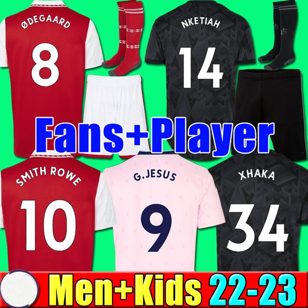 22 23 smith rowe pepe saka soccer jerseys fans player version odegaard thomas martinelli willian tierney 2022 2023 football shirts men kids, Black;yellow
22 23 smith rowe pepe saka soccer jerseys fans player version odegaard thomas martinelli willian tierney 2022 2023 football shirts men kids, Black;yellow