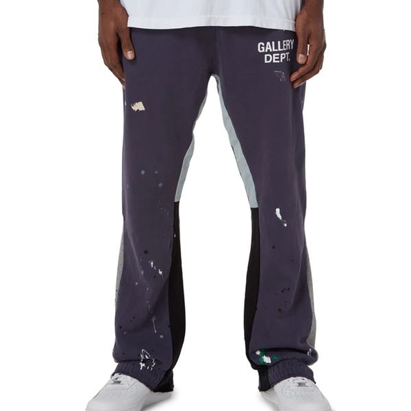 trendy designer gallerydepts casual pants hand painted ink splashing high street letter splicing drawstring men's sports, Black
trendy designer gallerydepts casual pants hand painted ink splashing high street letter splicing drawstring men's sports, Black