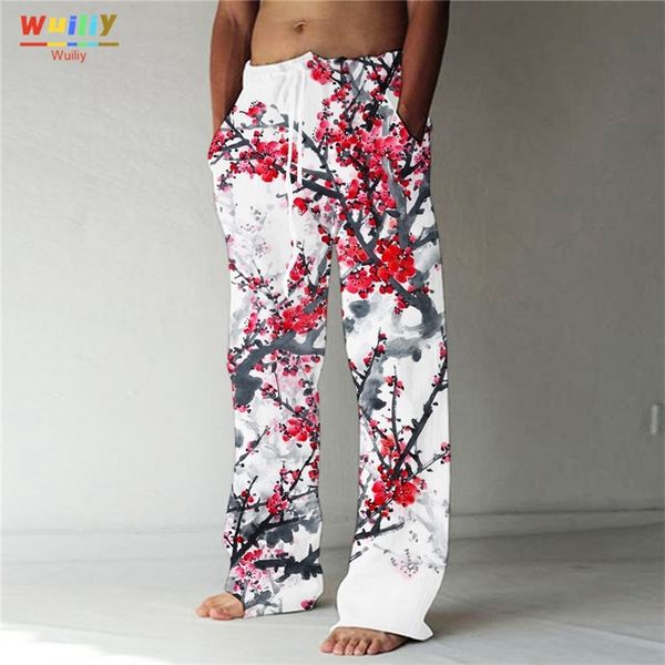 men's pants men's fashion straight trousers 3d print elastic drawstring design front pocket pants flower graphic prints floral com, Black
men's pants men's fashion straight trousers 3d print elastic drawstring design front pocket pants flower graphic prints floral com, Black