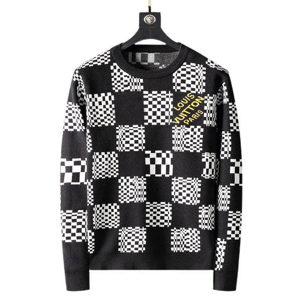 brand designers design fashionable men's sweaters leisure long classic luxury plaid pullover a variety of styles and women's loose, White;black
brand designers design fashionable men's sweaters leisure long classic luxury plaid pullover a variety of styles and women's loose, White;black