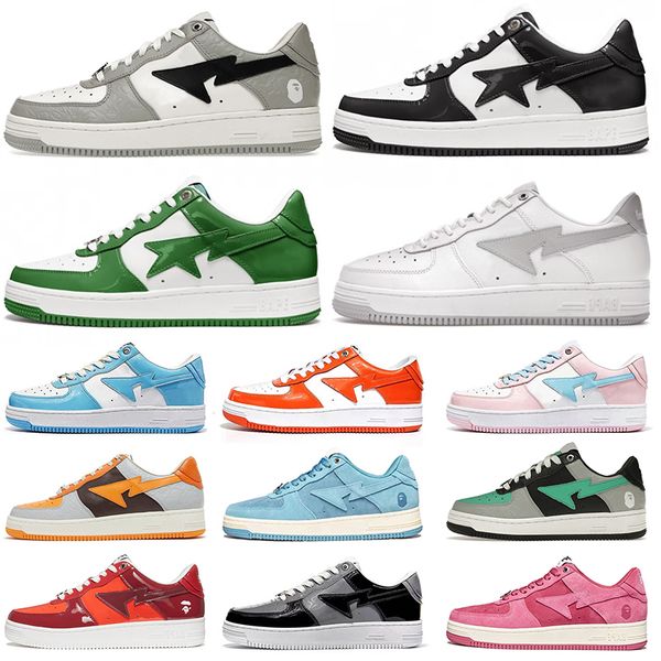 fashion bapesta bapestas baped sta designer casual shoes mens womens beige suede color camo combo pink green grey orange black white sports
fashion bapesta bapestas baped sta designer casual shoes mens womens beige suede color camo combo pink green grey orange black white sports