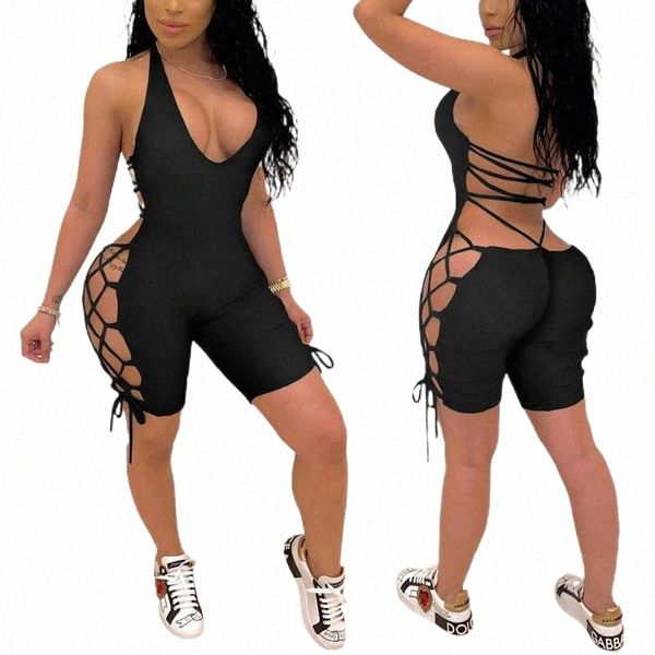women's jumpsuits & rompers fashion women ladies summer casual lace up skinny jumpsuit sleeveless backless type bodysuit black blue yel, Black;white
women's jumpsuits & rompers fashion women ladies summer casual lace up skinny jumpsuit sleeveless backless type bodysuit black blue yel, Black;white
