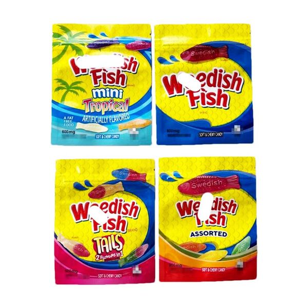 4 styles fish edible packaging bag 600mg medicated assorted tails mini tropical zipper candy gummy bags
4 styles fish edible packaging bag 600mg medicated assorted tails mini tropical zipper candy gummy bags