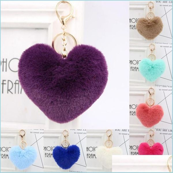 keychains 10cm rabbit fur keychain creative fluffy heart pompom key rings for women car bag pendant jewelry p56fa drop d dhj8o, Silver
keychains 10cm rabbit fur keychain creative fluffy heart pompom key rings for women car bag pendant jewelry p56fa drop d dhj8o, Silver