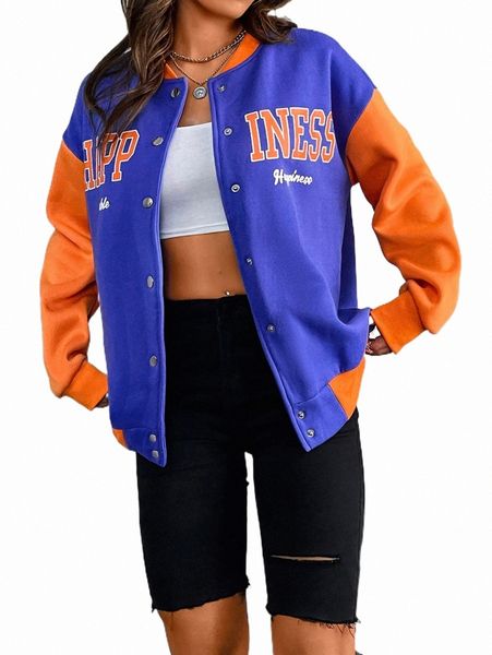women's jackets letter graphic drop shoulder two tone bomber jacket v1b4#, Black;brown
women's jackets letter graphic drop shoulder two tone bomber jacket v1b4#, Black;brown