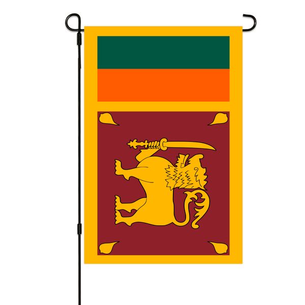 sri lanka garden flags 30x45cm vertical double sided outdoor welcome banner for yard outdoor decor
sri lanka garden flags 30x45cm vertical double sided outdoor welcome banner for yard outdoor decor