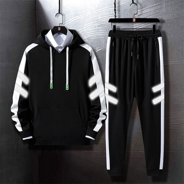 mens tracksuits men tracksuit 2 piece sets with reflective strip lightweight hip hop sweatsuits men workout clothes running sets plus size 8, Gray
mens tracksuits men tracksuit 2 piece sets with reflective strip lightweight hip hop sweatsuits men workout clothes running sets plus size 8, Gray