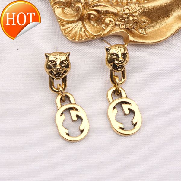 g gujia new earrings classic tiger head chain earrings fashion versatile trend factory direct sale, Golden
g gujia new earrings classic tiger head chain earrings fashion versatile trend factory direct sale, Golden